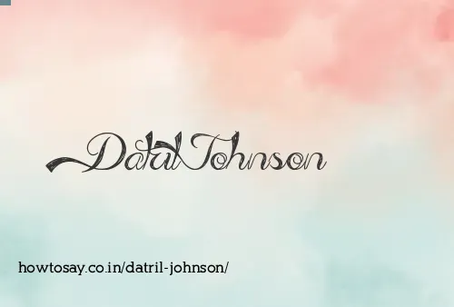 Datril Johnson