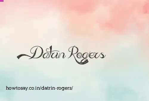 Datrin Rogers