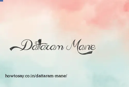 Dattaram Mane