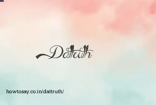 Dattruth