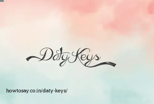 Daty Keys