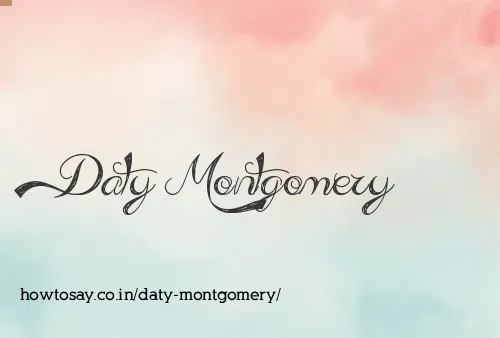 Daty Montgomery