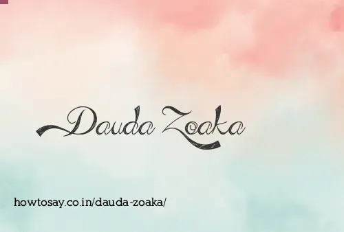 Dauda Zoaka