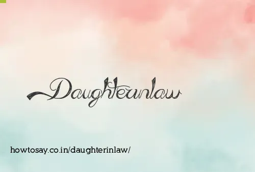 Daughterinlaw