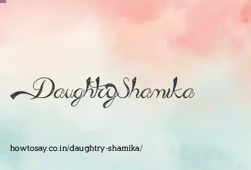 Daughtry Shamika