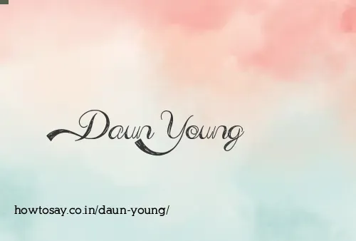 Daun Young