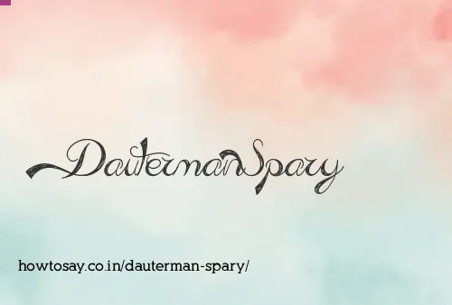 Dauterman Spary