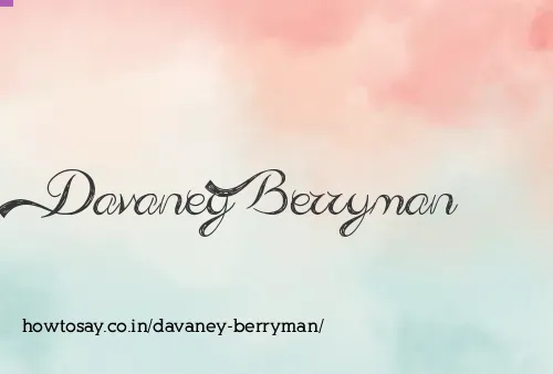 Davaney Berryman