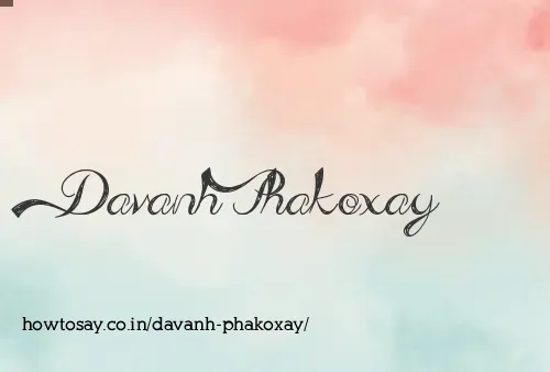 Davanh Phakoxay