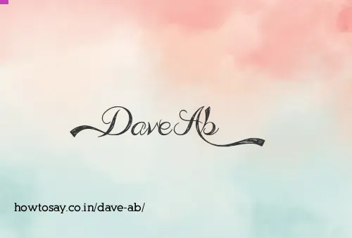 Dave Ab