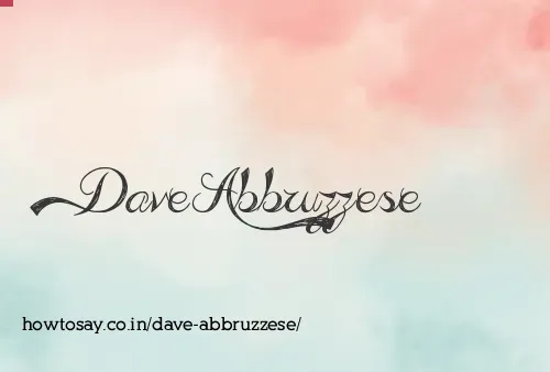 Dave Abbruzzese