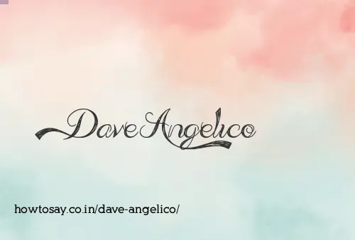 Dave Angelico