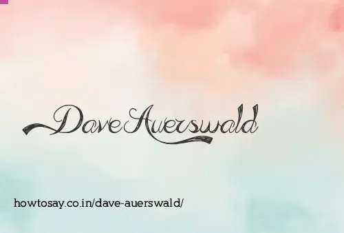 Dave Auerswald