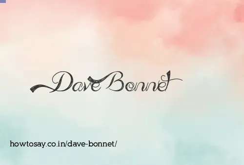 Dave Bonnet
