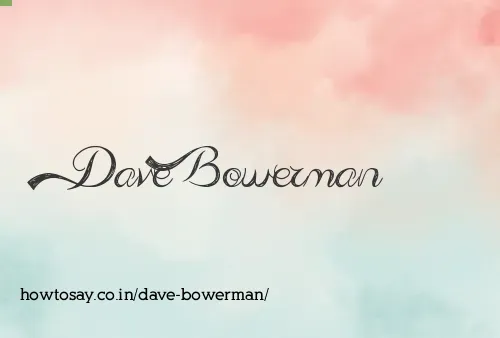 Dave Bowerman