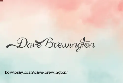 Dave Brewington