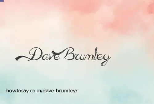Dave Brumley