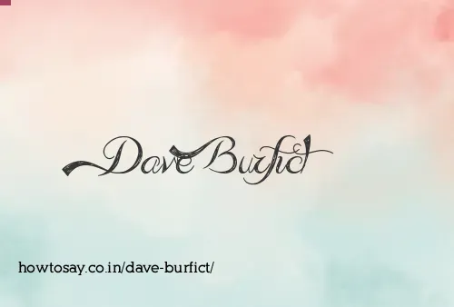 Dave Burfict