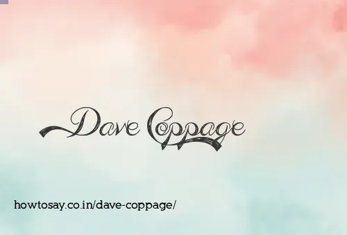 Dave Coppage