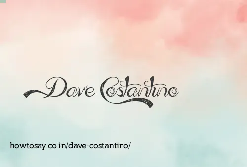 Dave Costantino