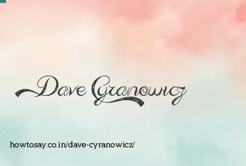 Dave Cyranowicz