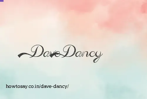 Dave Dancy