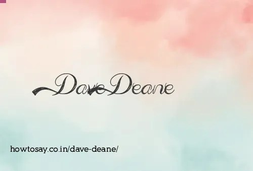 Dave Deane