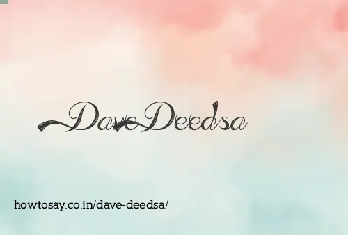 Dave Deedsa