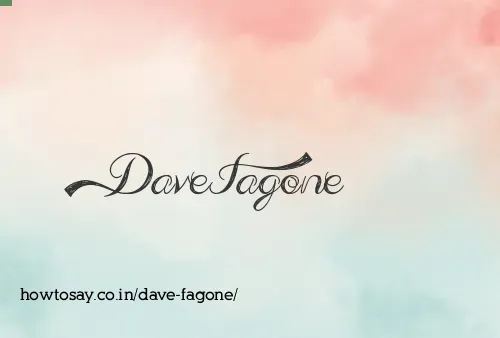 Dave Fagone