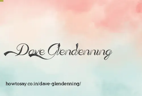 Dave Glendenning