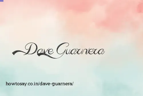 Dave Guarnera