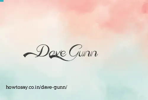 Dave Gunn