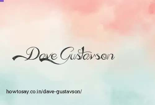 Dave Gustavson