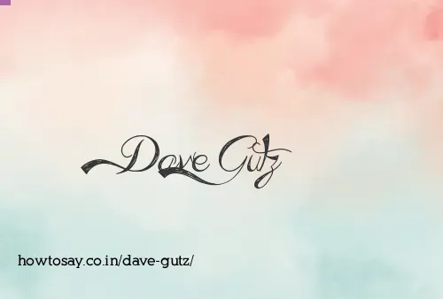Dave Gutz