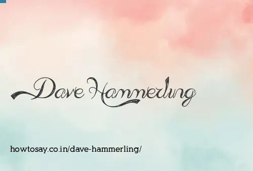 Dave Hammerling