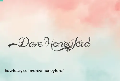 Dave Honeyford
