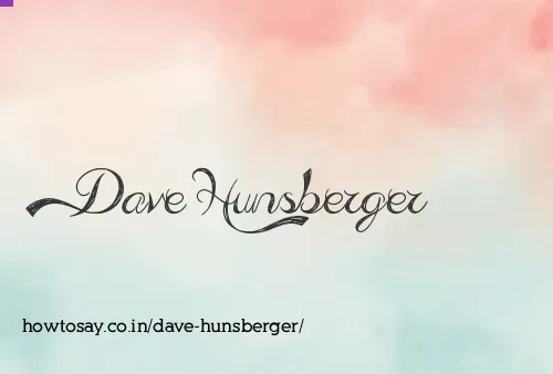 Dave Hunsberger