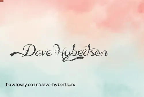 Dave Hybertson