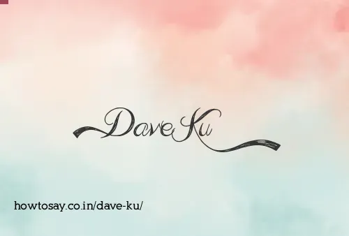Dave Ku