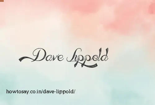Dave Lippold