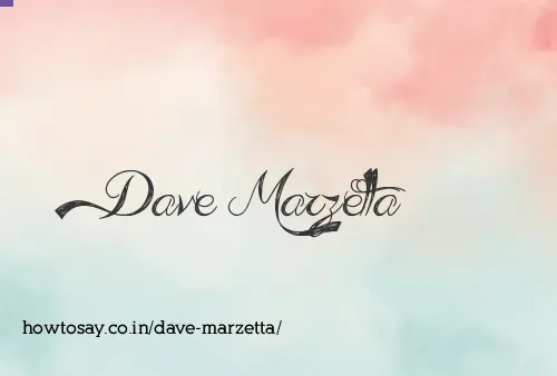 Dave Marzetta