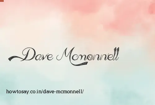 Dave Mcmonnell