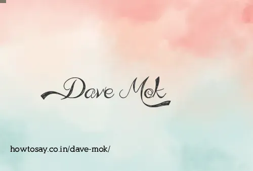 Dave Mok