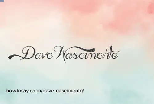 Dave Nascimento