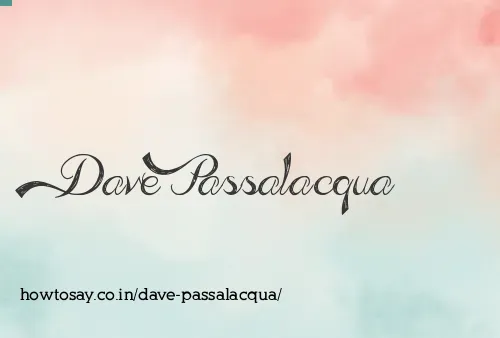 Dave Passalacqua