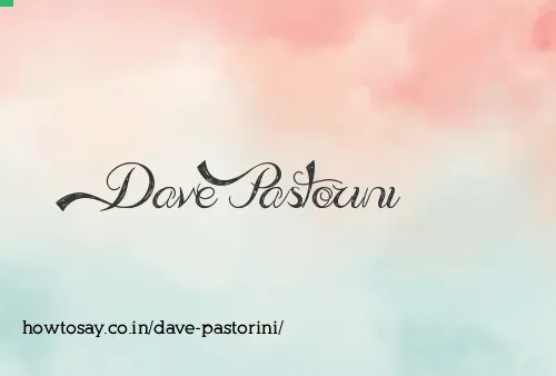 Dave Pastorini