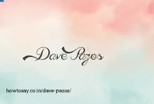 Dave Pazos