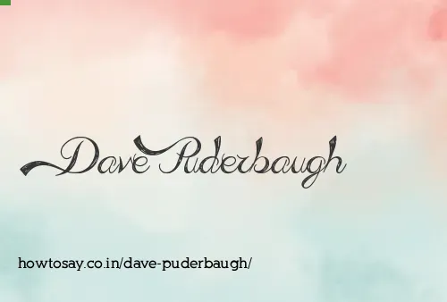 Dave Puderbaugh