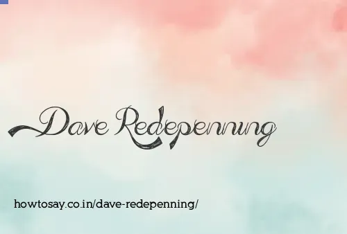 Dave Redepenning
