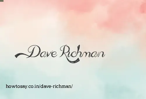 Dave Richman